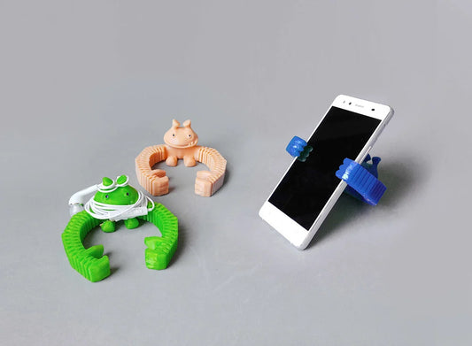 Animal-Themed Flexible Mobile Stands