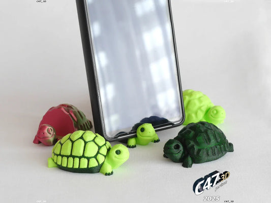 Adorable Tortoise Phone Stand & Keyring